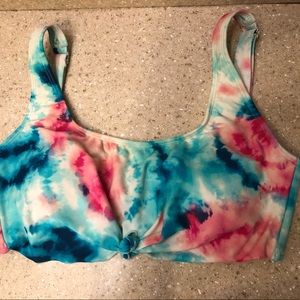 SO Tie dye bikini top